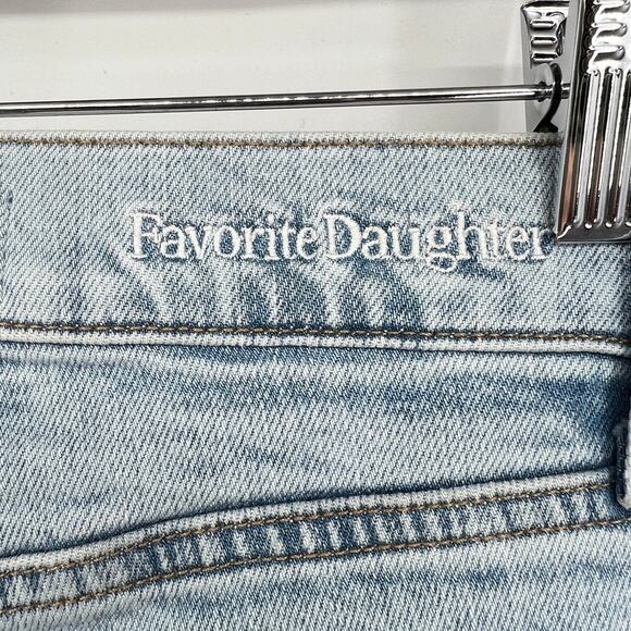 Favorite Daughter The Valentina Super High Rise Ankle Jeans Women's 27 Blue - Picture 6 of 14